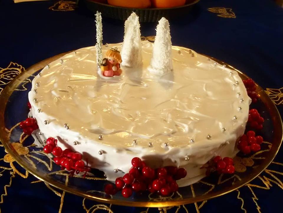 torta nozes